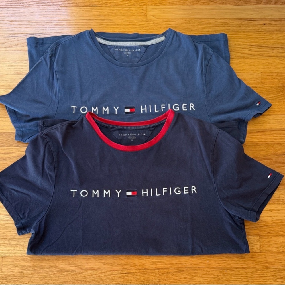Tommy Hilfiger Men’s T-Shirts Bundle | 2 Pieces | Size M